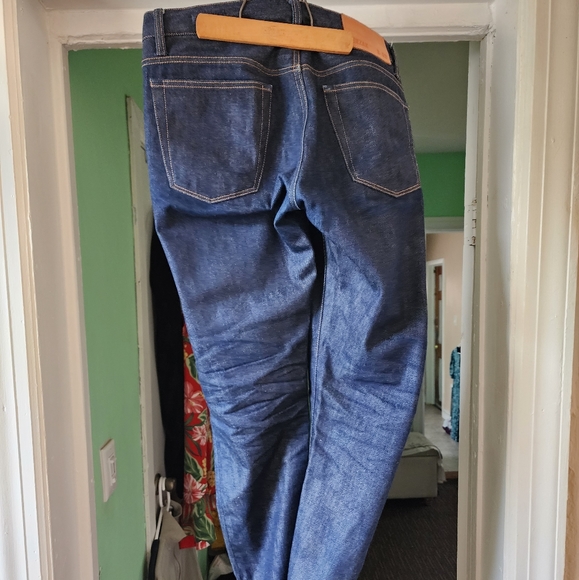 Canadiani denim straight blue men's jeans. - Picture 2 of 8